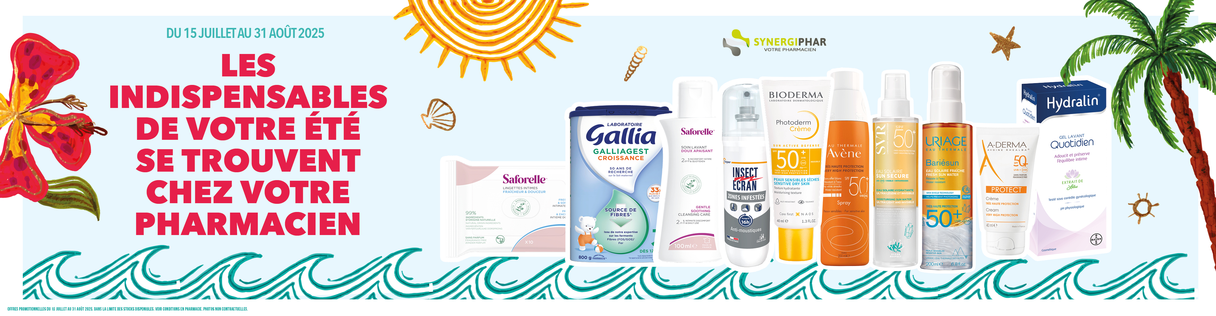 Promotions produits en pharmacie 15 avril au 31 mai